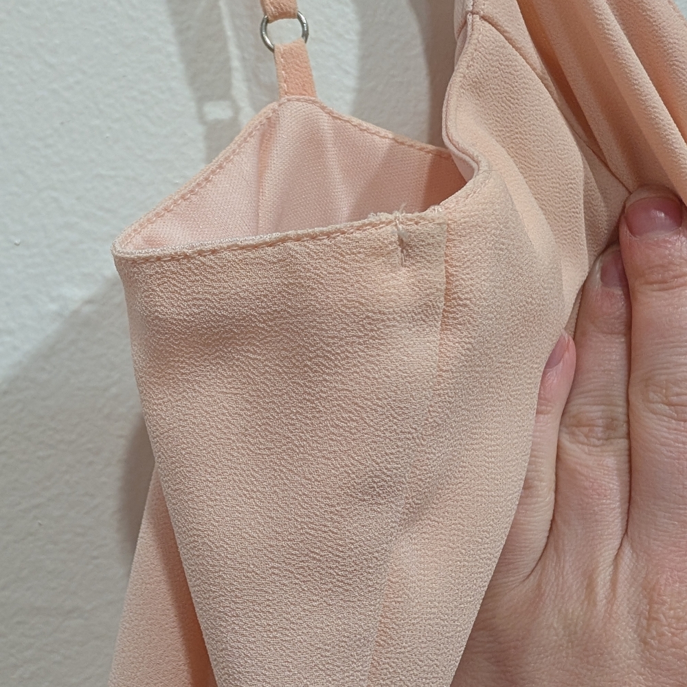 Lulu One and Only Blush Pink Lace Skater Dress Small - Picture 9 of 12